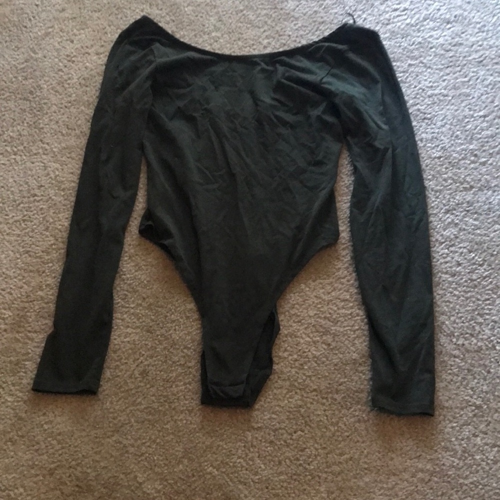 Never worn green body suit from H&M
